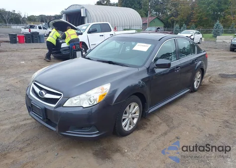 2012 Subaru Legacy 2.5I Premium из США, поврежденный, VIN 4S3BMBG68C3039411